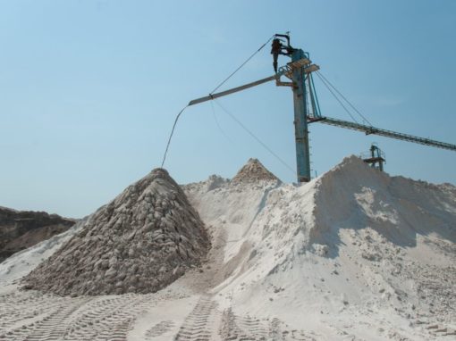 A silica sand mine that represents potential respirable crystalline silica exposures regulated by OSHA and MSHA