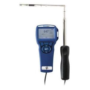 Ventilation measurement tool TSI velocicalc - used to measure flow velocities to calculate airflows (CFM) in ventilation duct and hoods